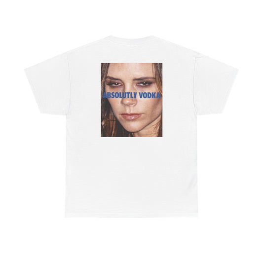 Drink Irresponsibly & Absolutely Vodka Heavy Cotten Tee